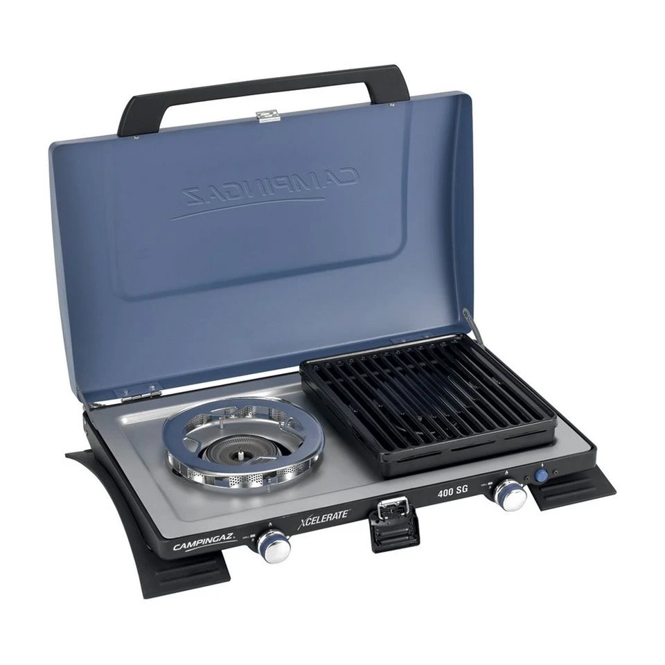 Campingaz 400 SG Xcelerate Double Burner & Grill - Image 2