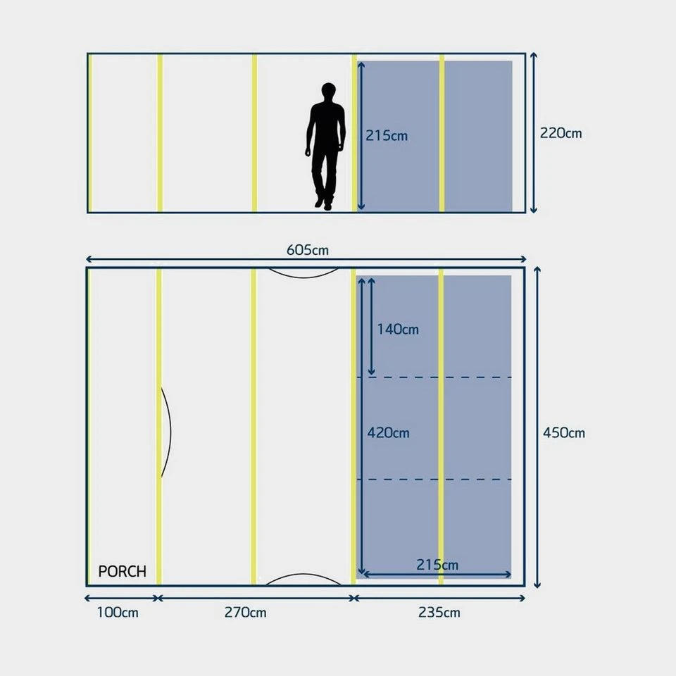 Berghaus Air 6 XL Air Tent - Image 2